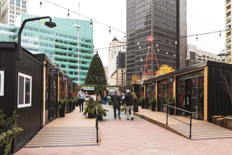 Downtown Detroit Markets + Cadillac Lodge Return For The Holiday Season ...