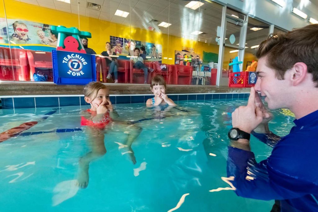 Aqua-Tots Swim Schools Olathe - Simon Says Play a game! Simon Says is  one of the teaching tools our Coaches use to work with your kiddos,  especially in Level 3 while they're