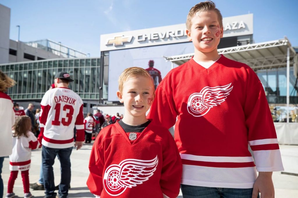 Detroit Red Wings Game Ticket Gift Voucher