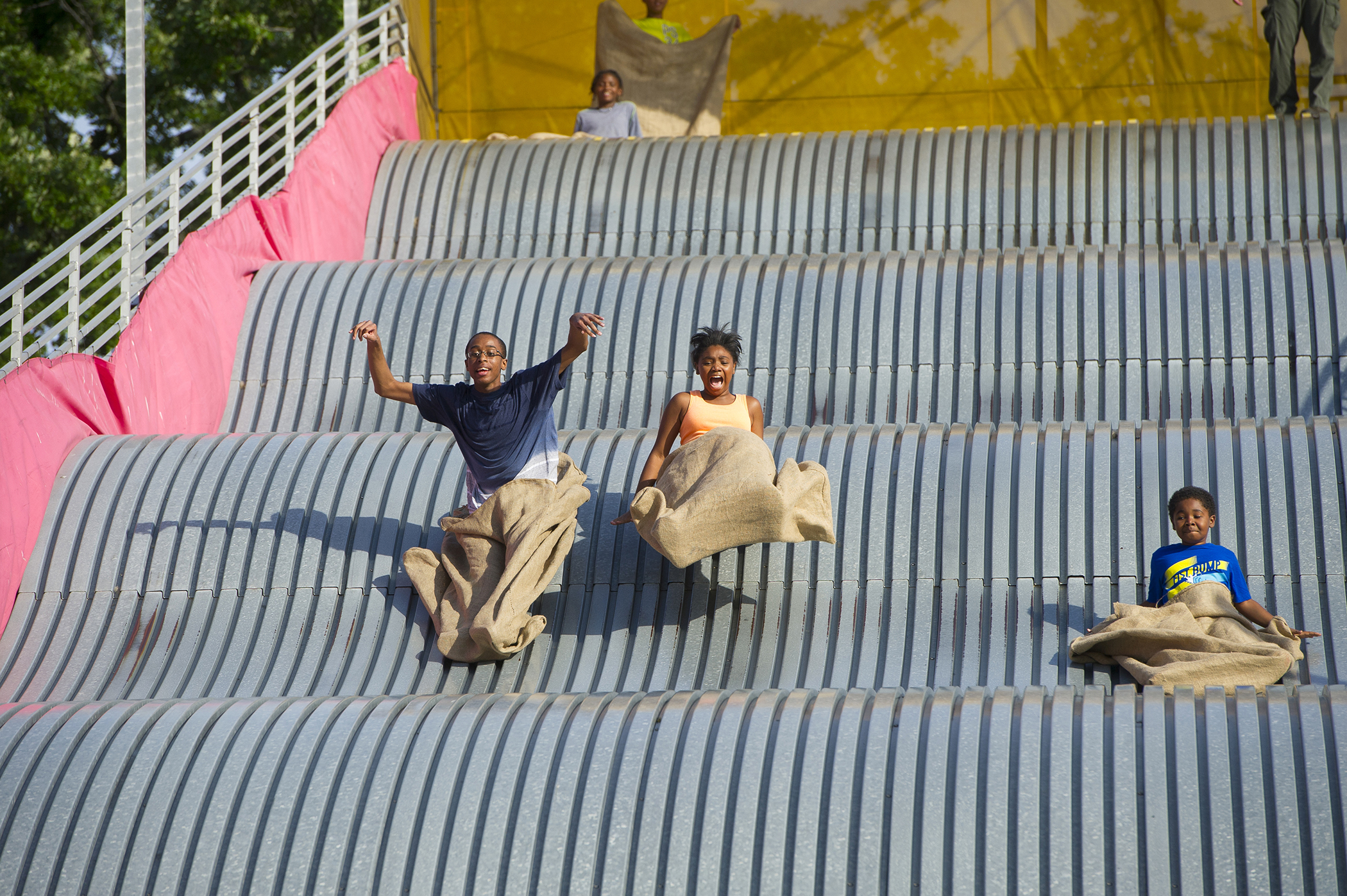 Giant Slide Re-Opens On Belle Isle For Limited Time - LittleGuide Detroit