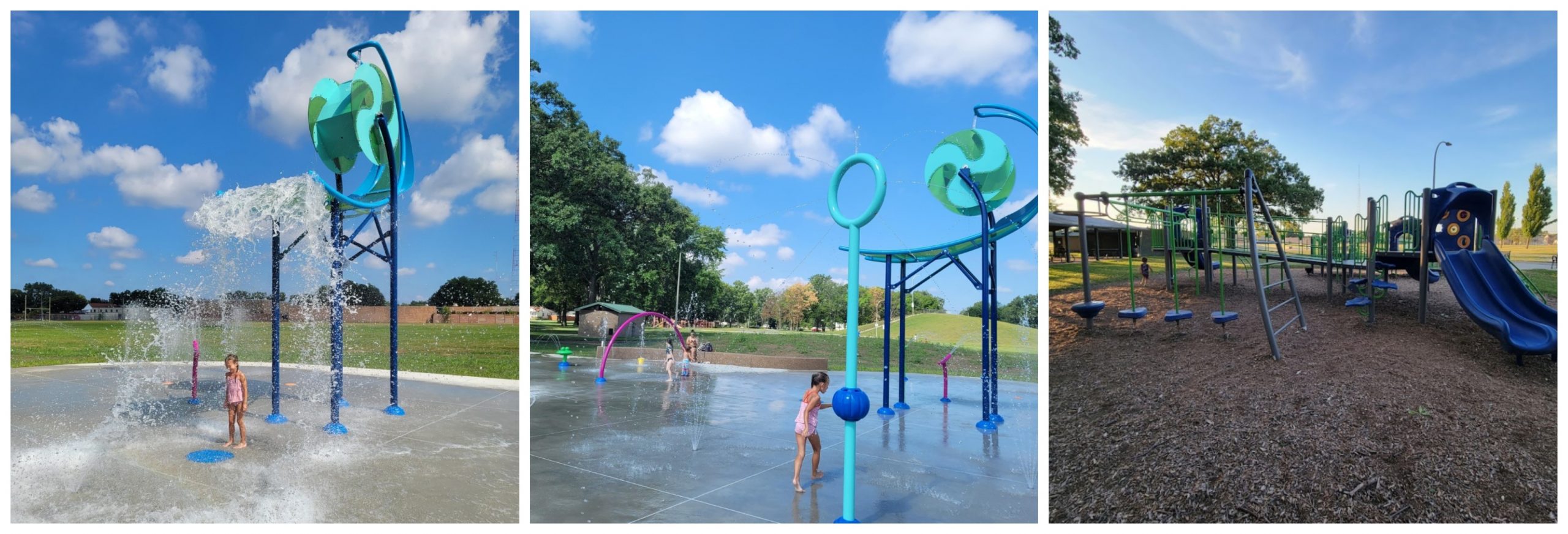 The Woodlands Market Street Splash Pad - Martin Aquatic