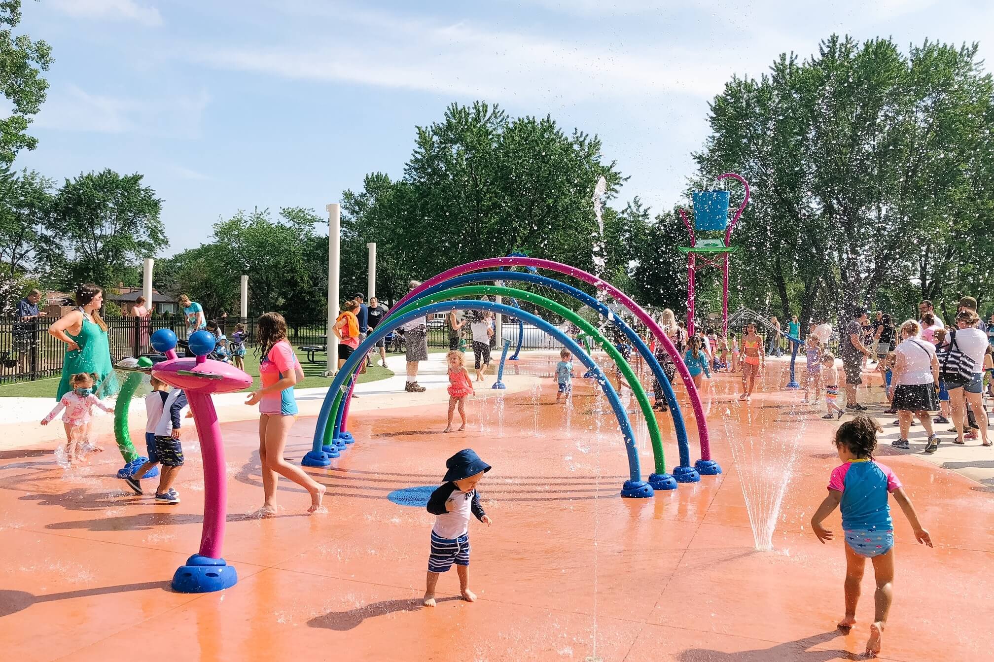 Normandy Oaks Park Offers FREE Playground & Splash Pad In Royal Oak