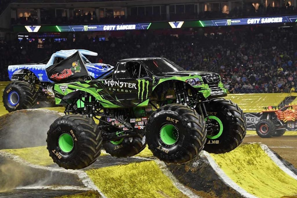 Monster Jam featuring Columbus Township drivers return to Ford Field