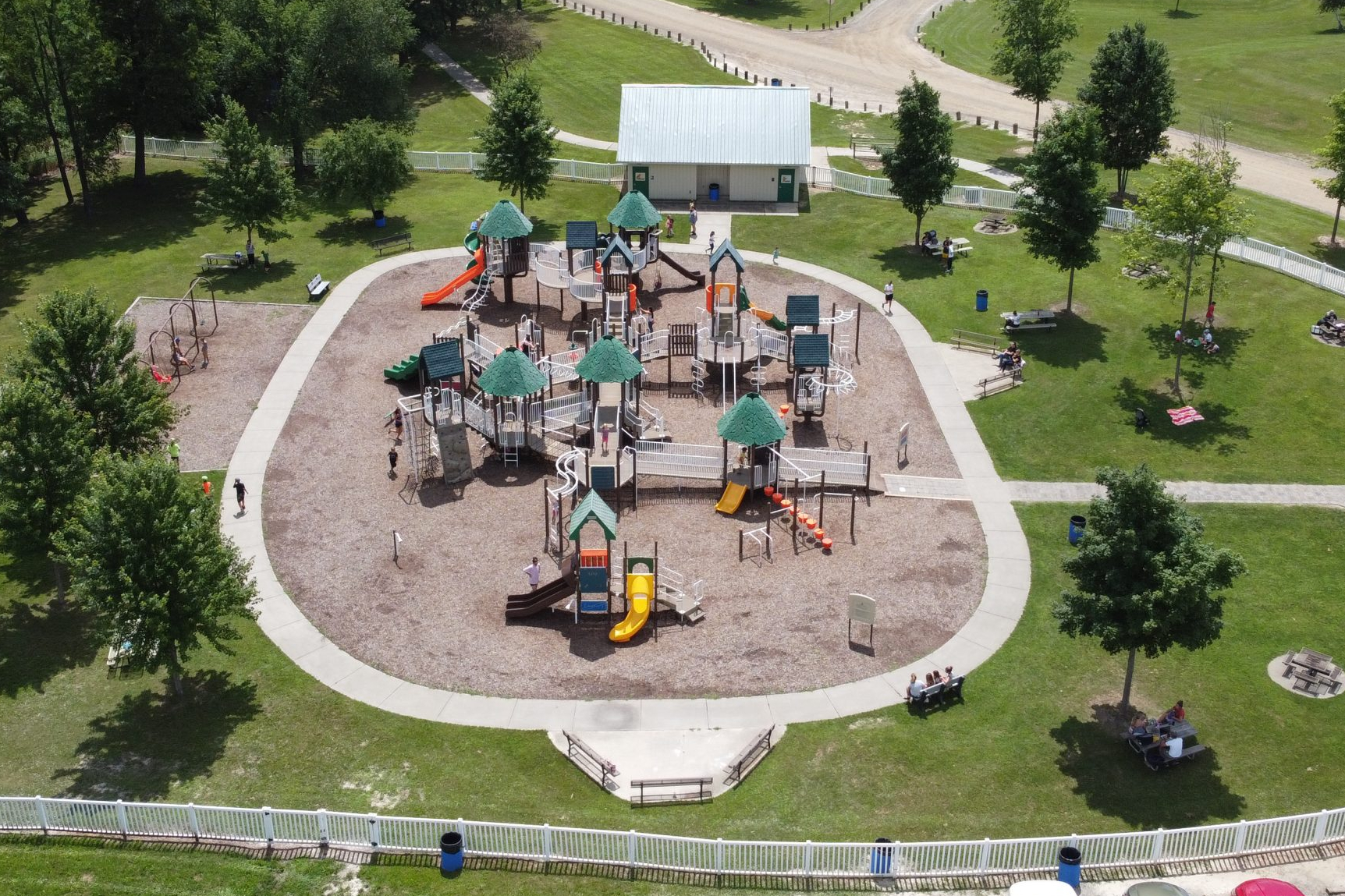 FULLY fenced playgrounds in and around Ryde!