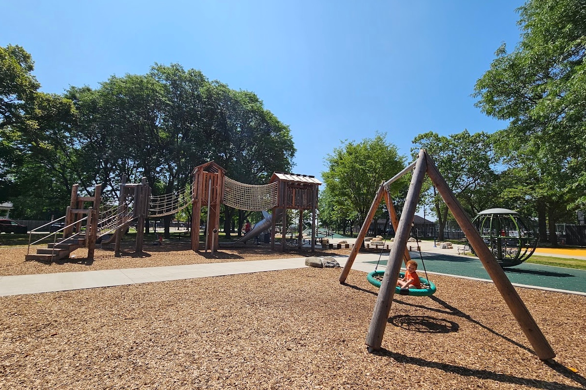 New Playground Opens At Clark Park - LittleGuide Detroit