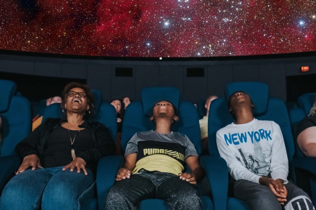 T-Rex Show at Longway Planetarium