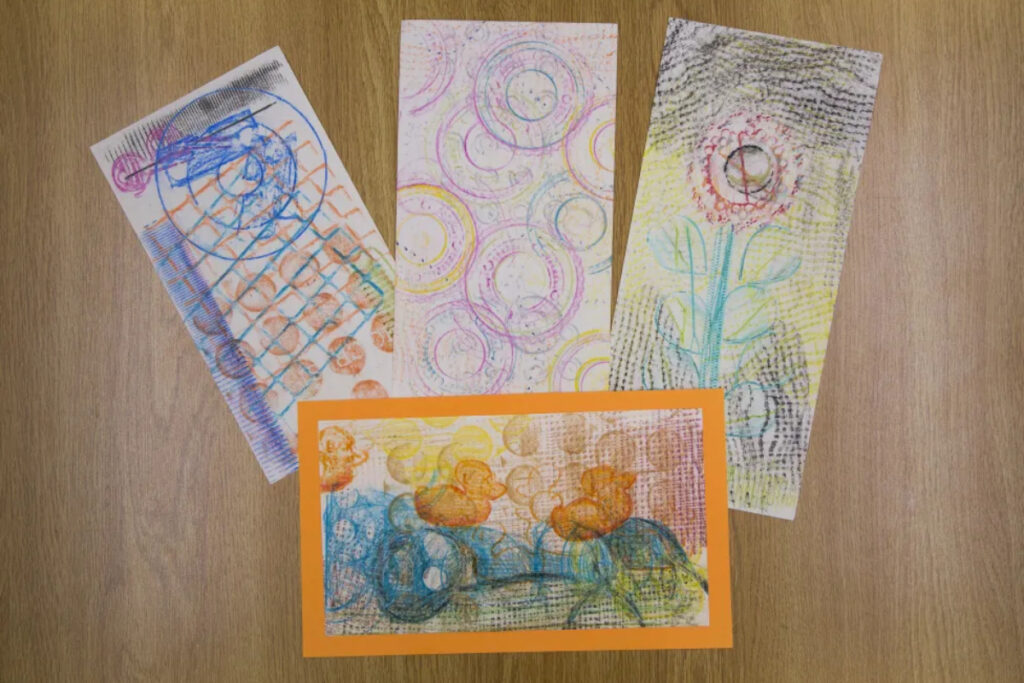 Drop-In Workshop Crayon Rubbings