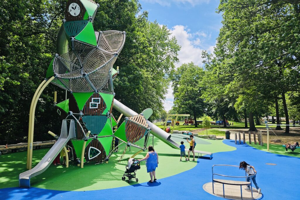 One of Metro Detroit's Biggest (and COOLEST) NEW Playgrounds Just