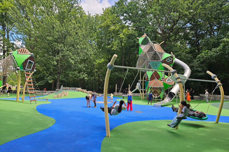 One of Metro Detroit's Biggest (and COOLEST) NEW Playgrounds Just